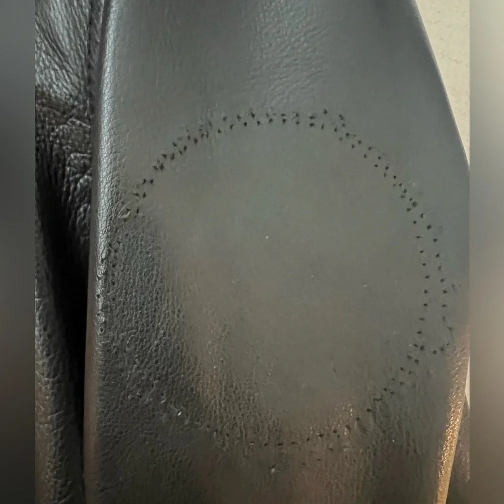 Vintage Leather Cafe RacerJacket, soft 100% Napa Leather,